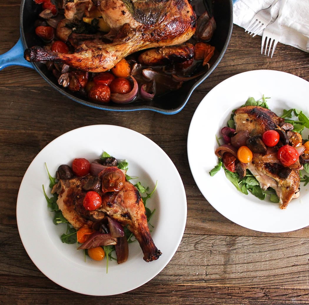 Balsamic-Roast-Chicken-With-Tomatoes-and-Mushrooms-7