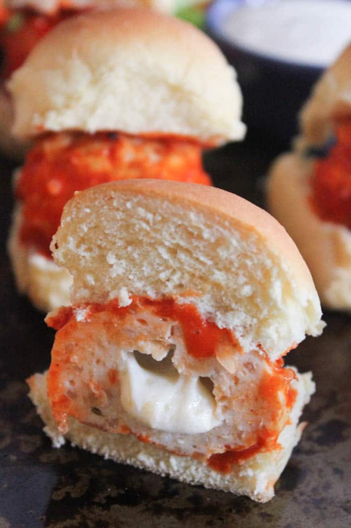 cheesy-buffalo-chicken-meatball-sliders-3