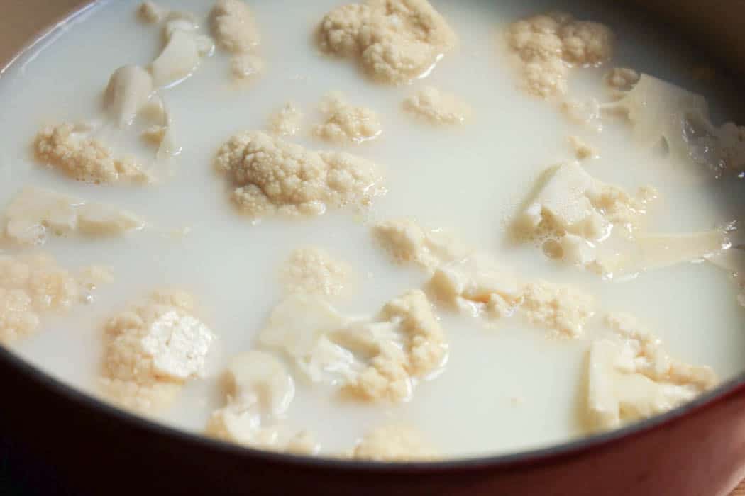 dude-diet-mac-and-cheese-with-cauliflower-cheese-sauce-and-chicken-sausage-step-1