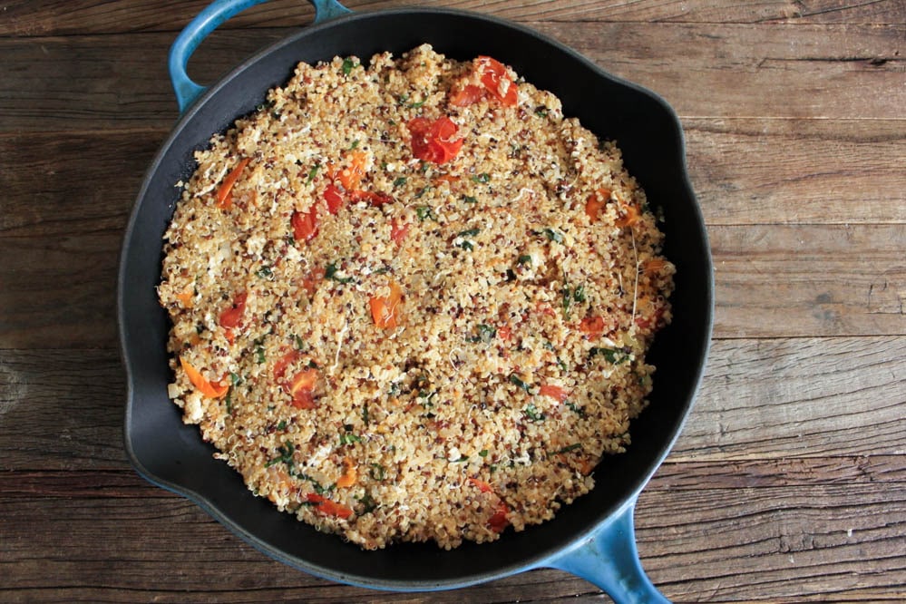 Caprese-Quinoa-Bake-With-Basil-and-Balsamic-Reduction-Step-7