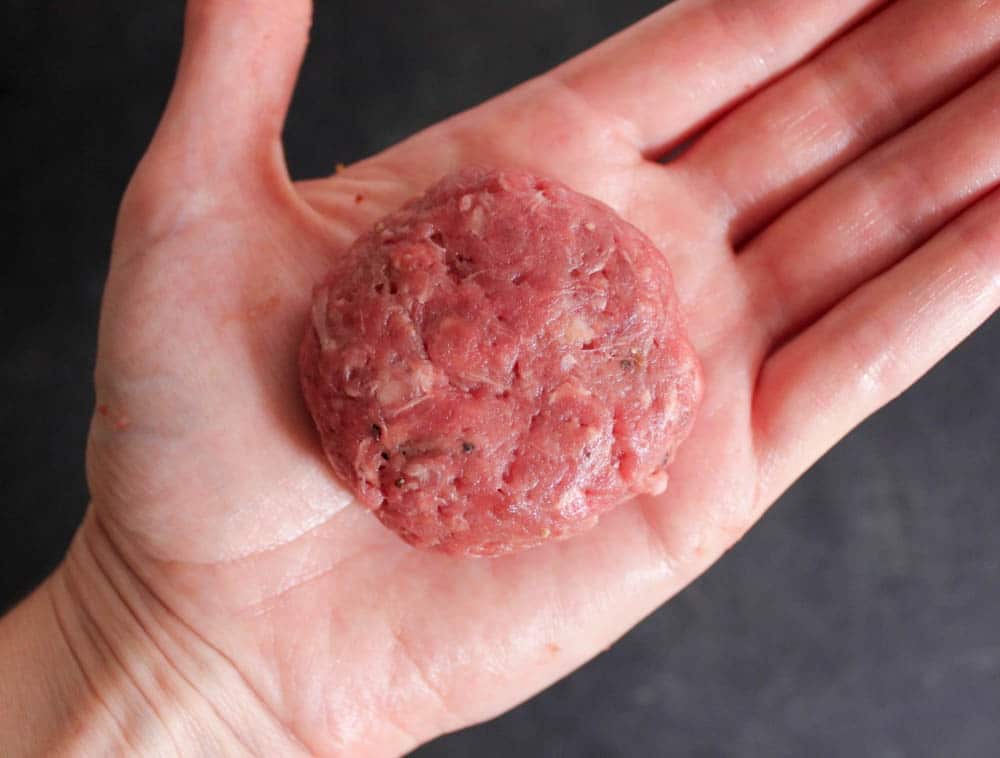 Bacon-and-smoked-cheddar-stuffed-cheeseburger-sliders-with-jalapeno-relish-step-8