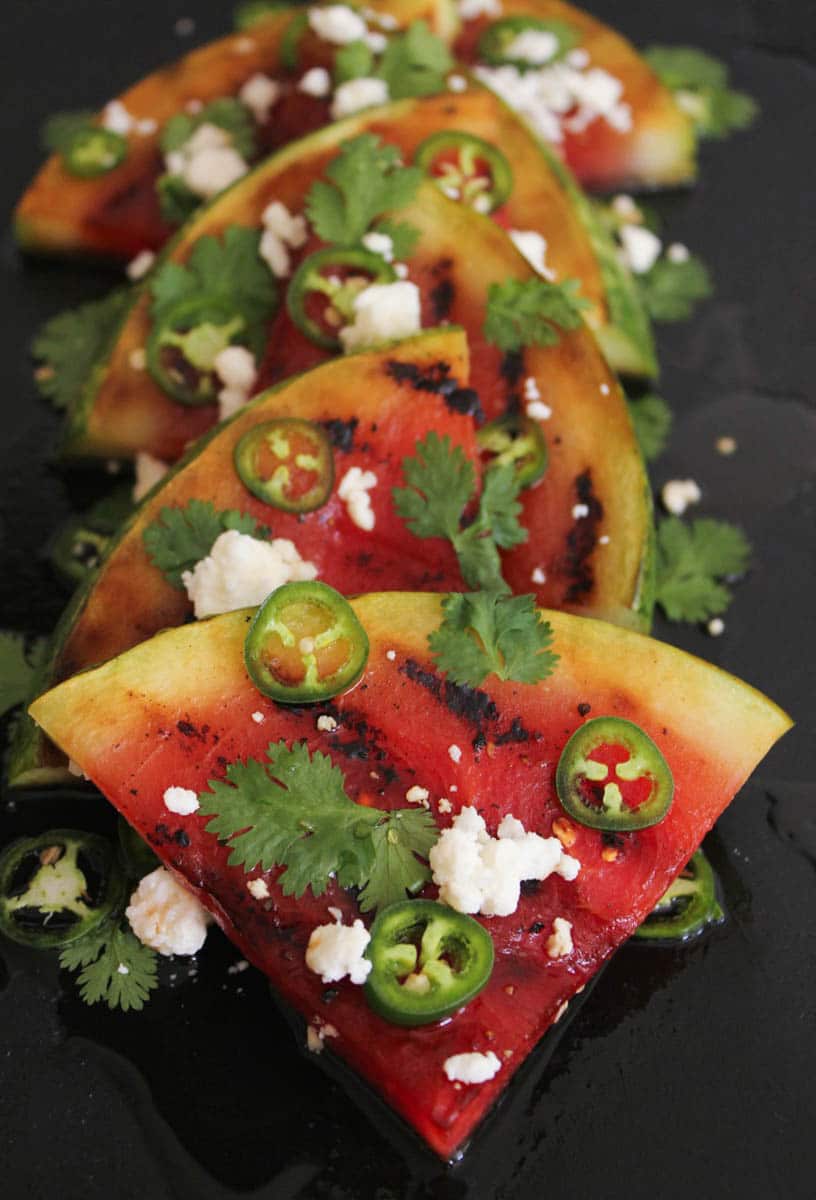 Grilled-Watermelon-with-Jalapeños-Feta-and-Honey-7