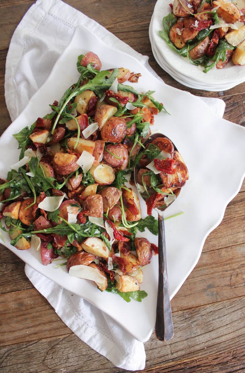 warm-roasted-potato-salad-with-pancetta-sun-dried-tomatoes-and-arugula-6