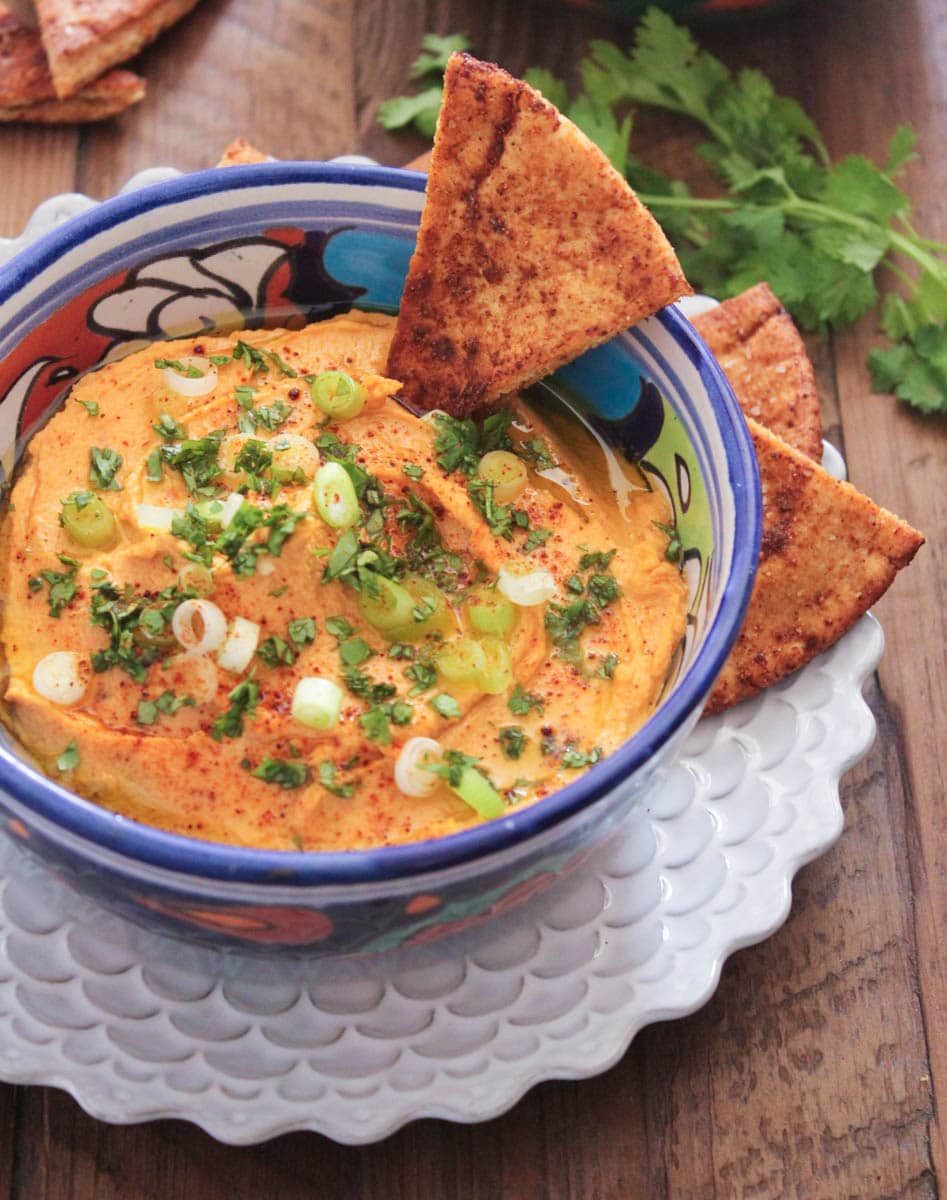 Chipotle-Hummus-with-Homemade-Chili-Lime-Pita-Chips-8