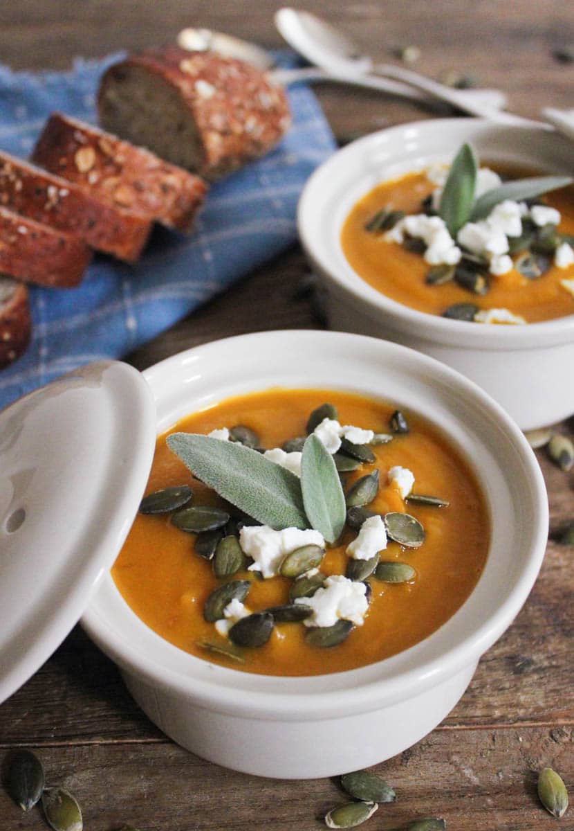 Butternut-Squash-Soup-with-Roasted-Garlic-Goat-Cheese-and-Pepitas-6