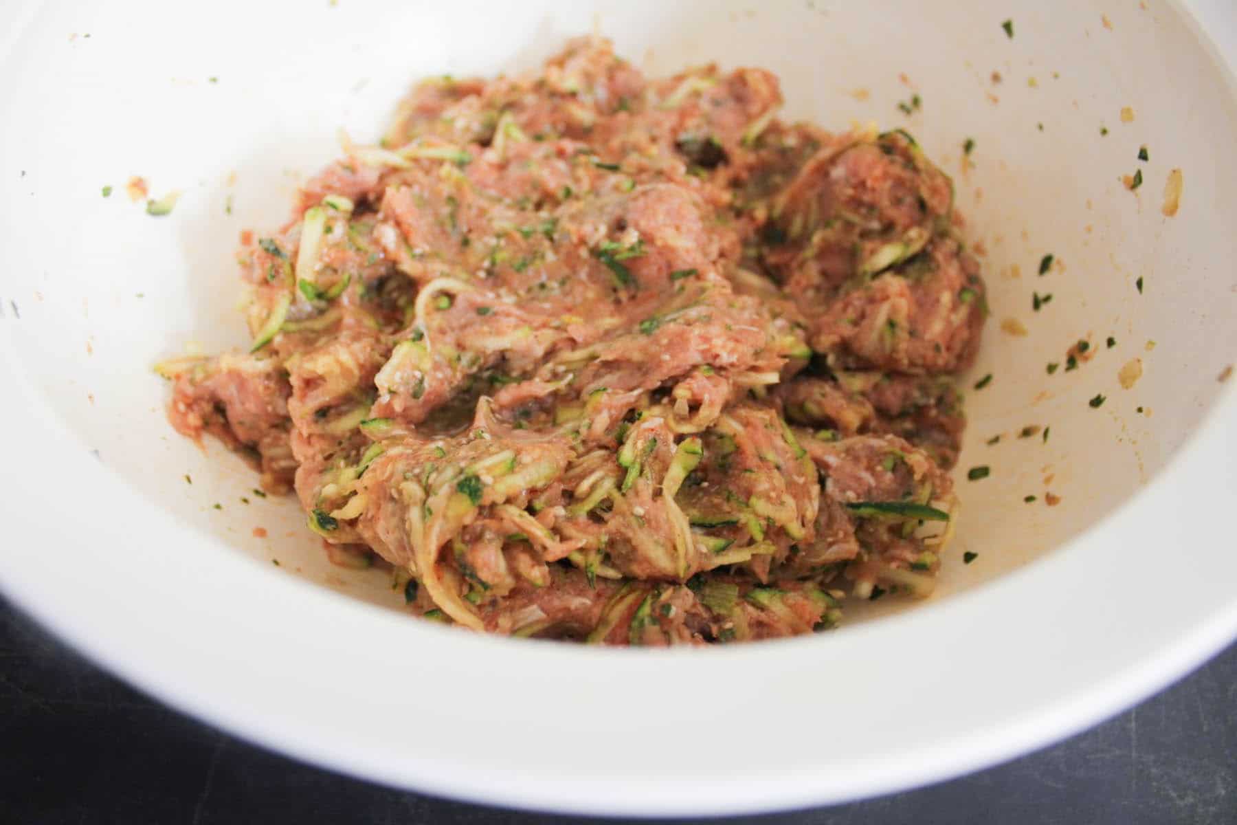 gluten-free-turkey-and-zucchini-meatballs-with-basil-yogurt-sauce-step-2