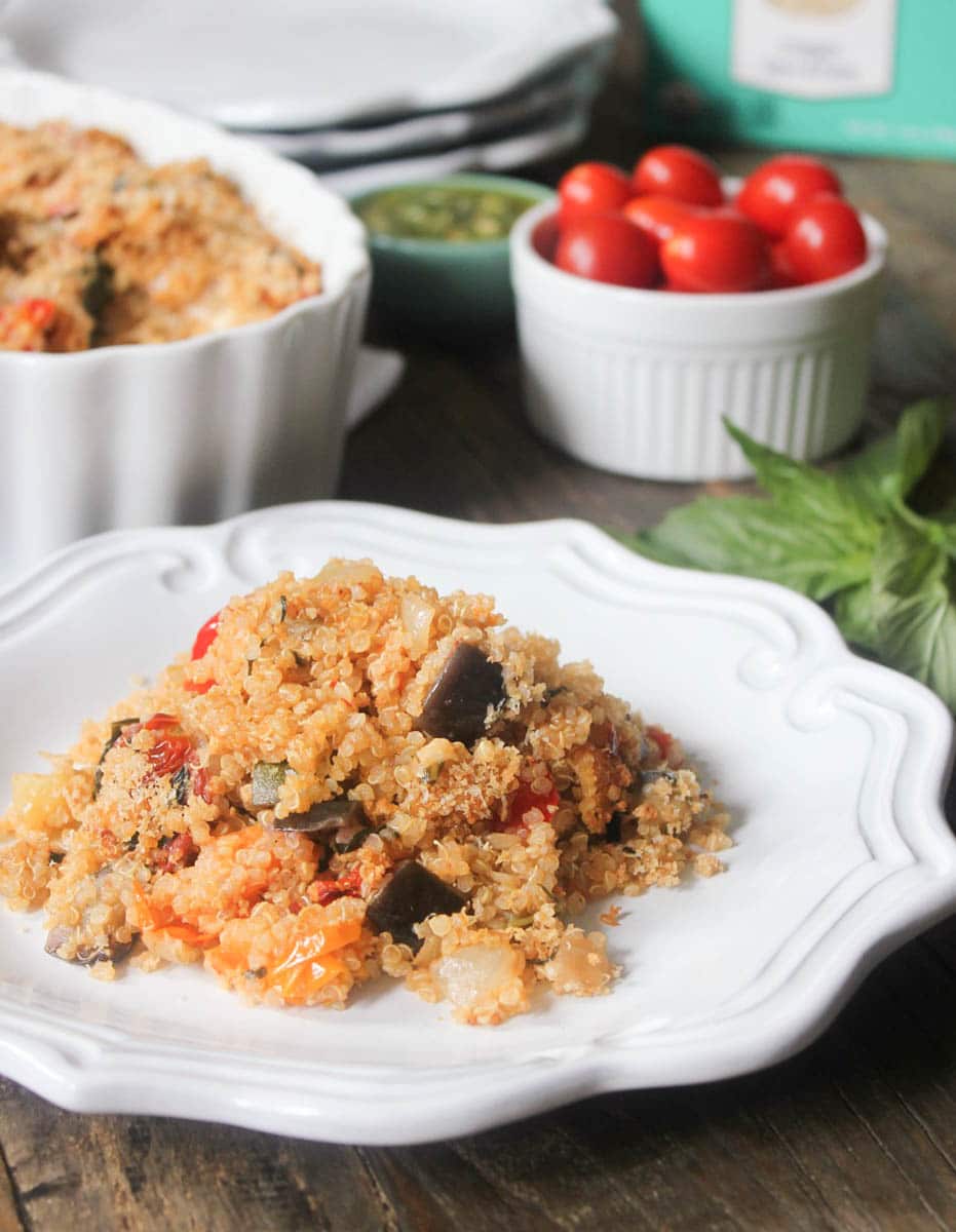 Ratatouille-Quinoa-Bake-with-Pesto-and-Mozzarella-4