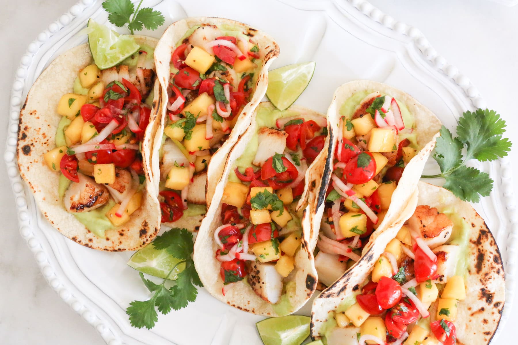 seared-scallop-tacos-with-spring-mango-salsa-and-avocado-coconut-cream-step-8