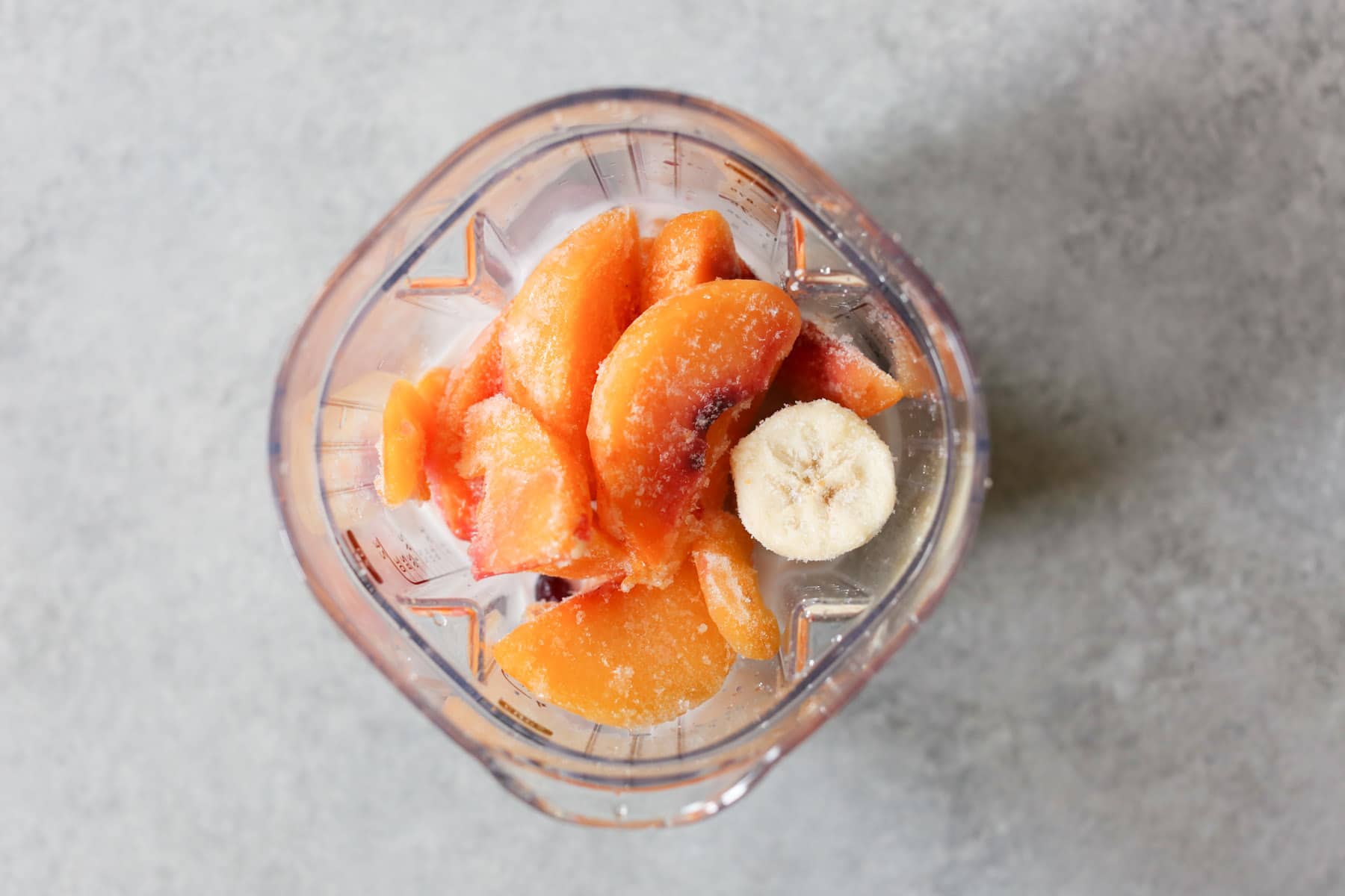 Peach-Cherry-Smoothie-and-Coconut-Chia-Pudding-Parfaits-step-2