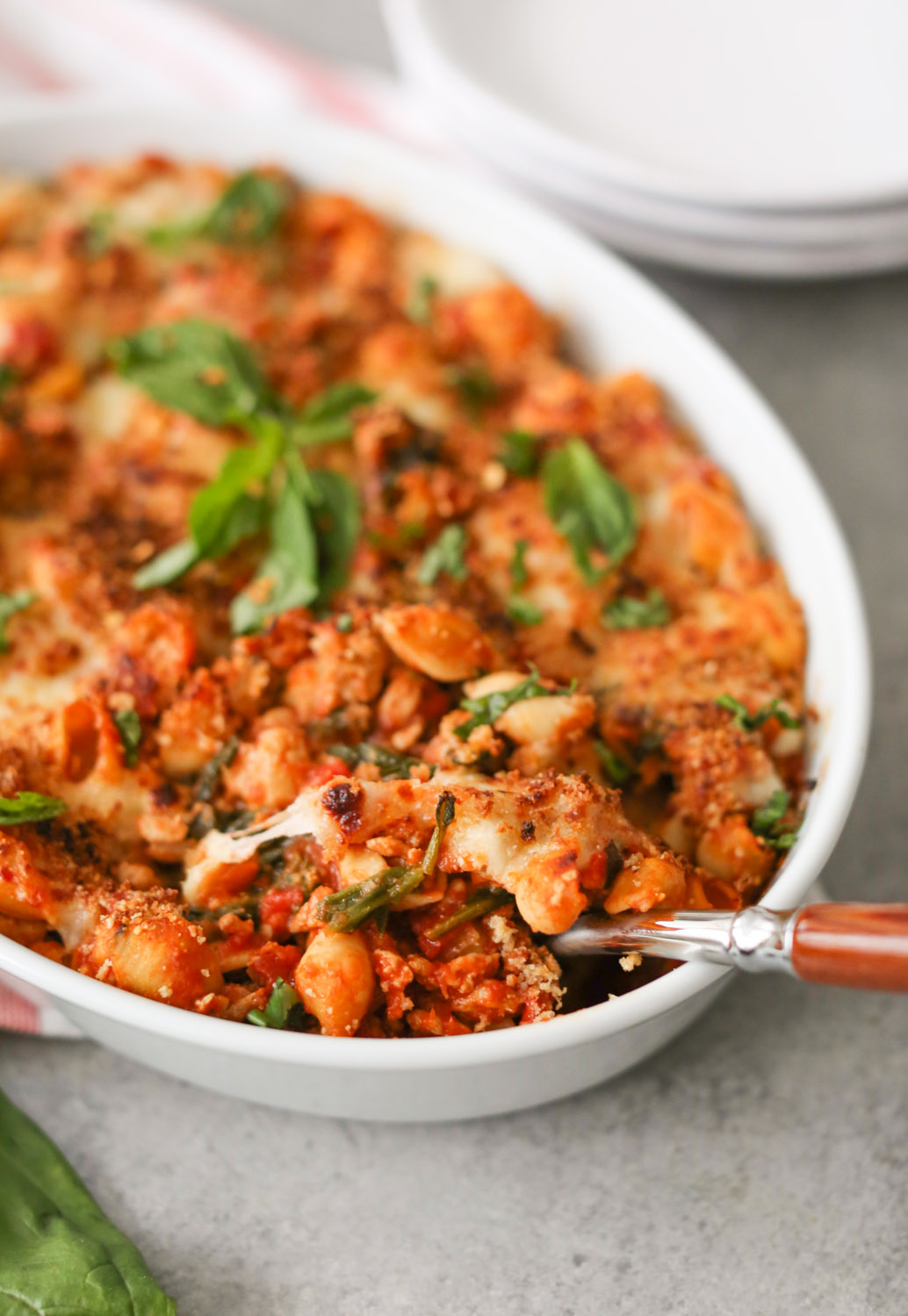 Healthy Chicken Parmesan Pasta