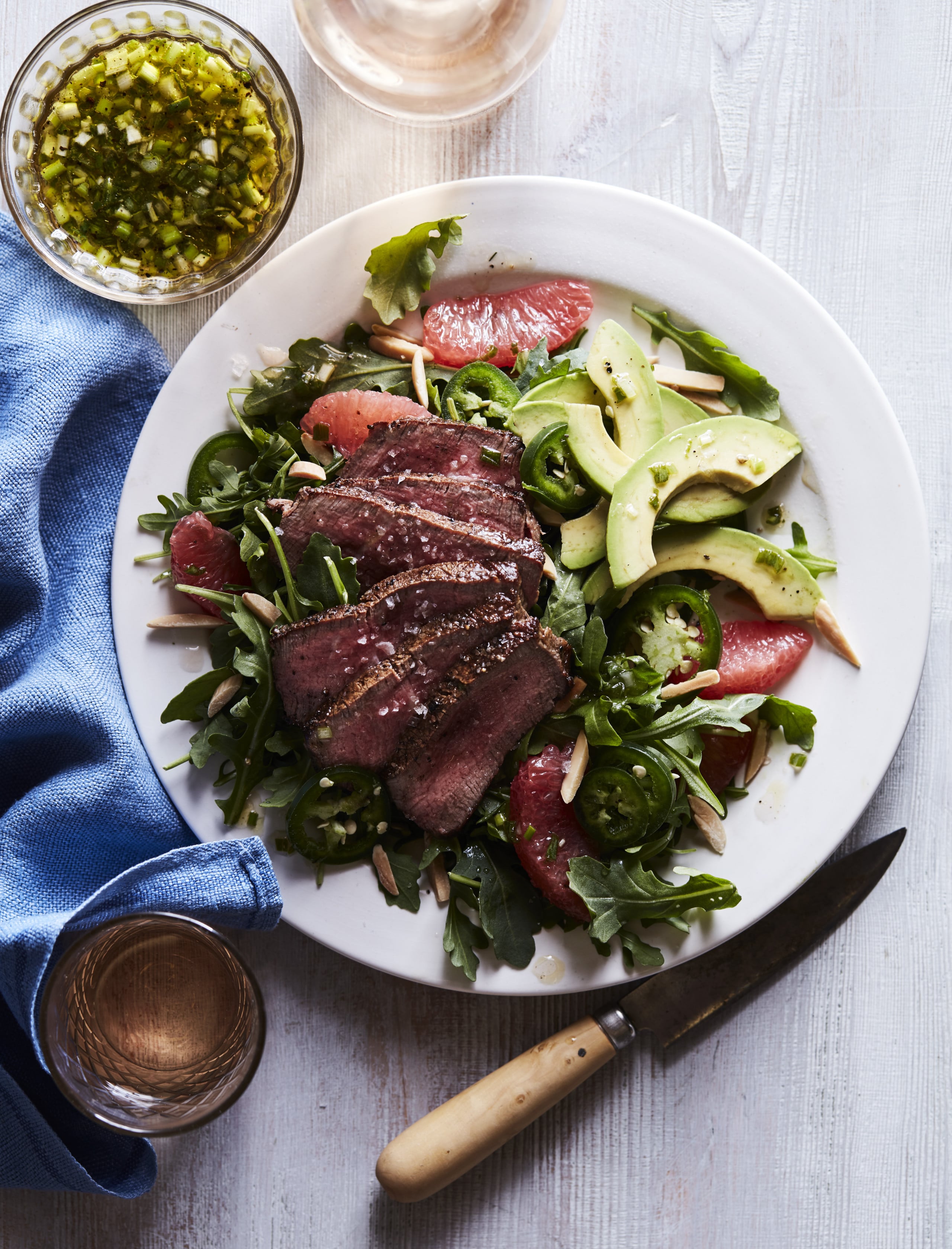 The Dude Diet Dinnertime Sweet and Spicy Steak Salad