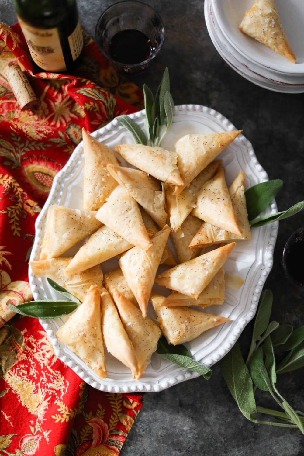 Harvest Squash Phyllo Turnovers